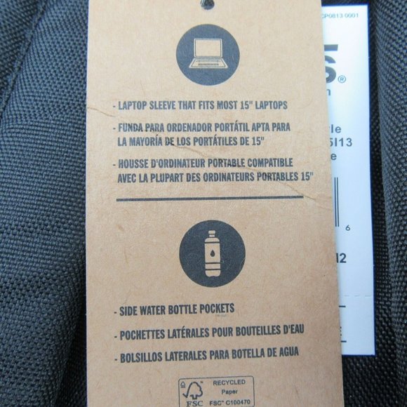 Vans Old Skool H20 Galaxy Backpack School Travel Bag 22L NEW - Picture 13 of 15